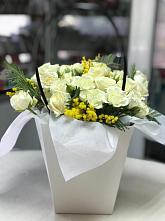 Цветочная композиция из Розы  в Серафимовский