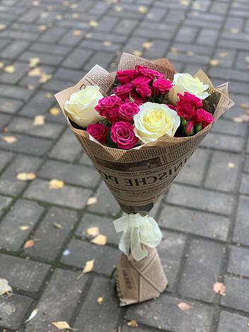 Букет цветов из: Розы в Серафимовский